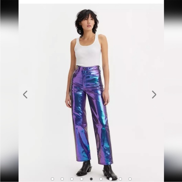 Levi's Pants - Levi’s iridescent purple pants